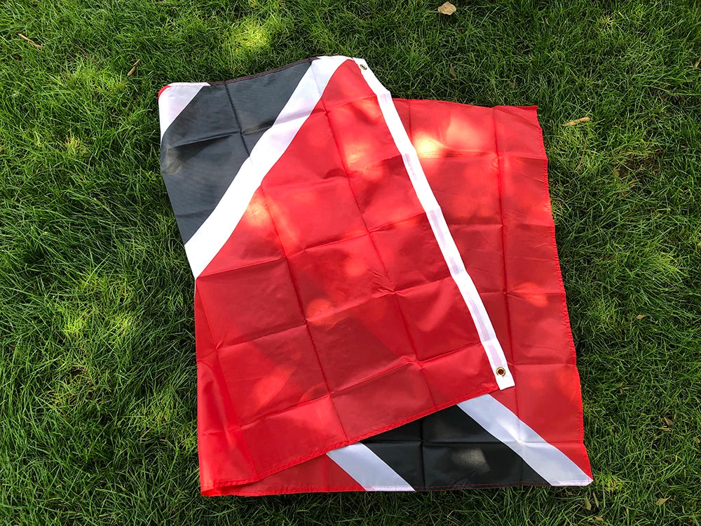 Trinidad And Tobago National Flag high quality polyester hanging banner For Decoration