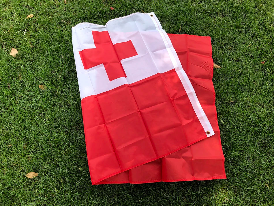 SKY FLAG Tonga national flag 90x150cm high quality polyester hanging to ton Tonga flag banner for home decoration