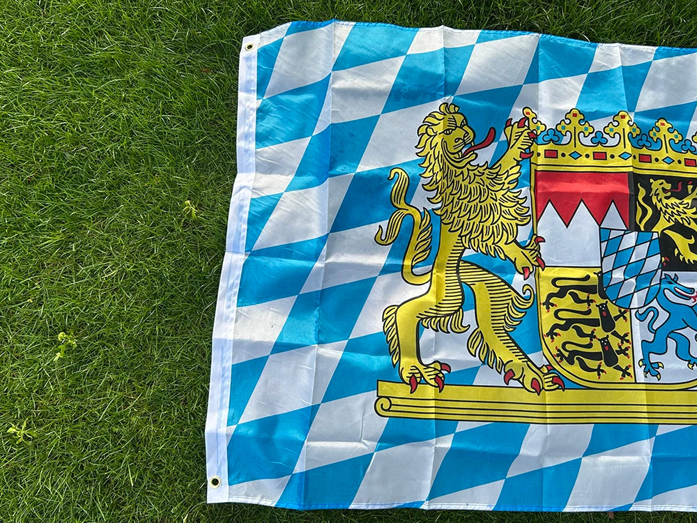 SKY FLAG German Bavaria Flag Germany Deutschland 90x150cm Polyester Printed Bayern Bavarian Flags Banners For Decoration