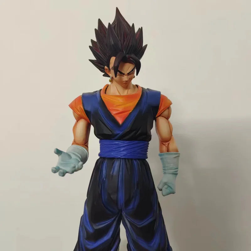 32cm Dragon Ball Z Vegetto Figure Super Saiyan Goku Vegeta Potara Action Figures PVC Collection Model Toys for Children Gift