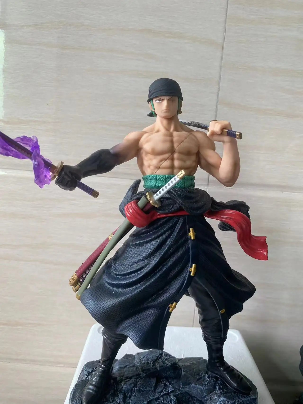 32cm One Piece Anime Roronoa Zoro Standing Figurine PVC Action Figure Collection Cool Model Decor Charm Toys Kids Festival Gifts