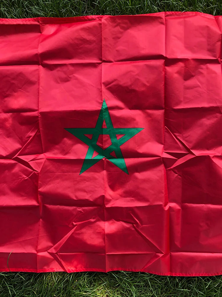 SKY FLAG Morocco flag Banner 90x150cm polyester Hanging maro moroccan morocco Moroccan National flags Home Decoration