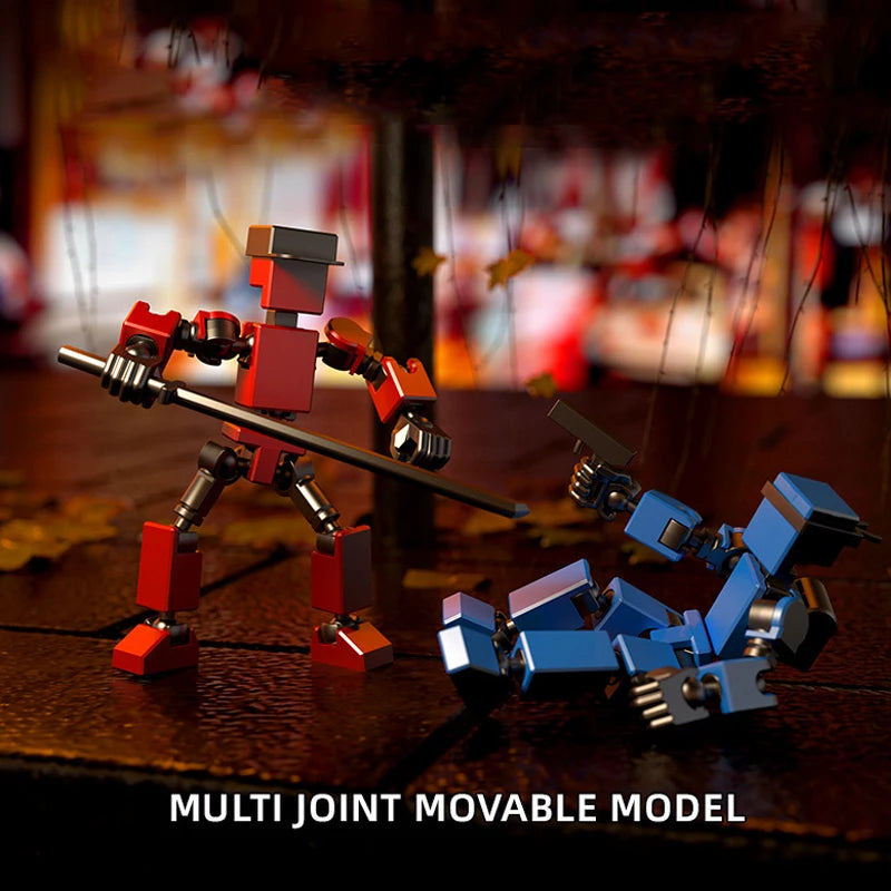 Creative Multi-Jointed Movable Shapeshift Robot 3.0 3D Printed Mannequin Dummy Action Model Doll Toy Kid Christmas Decora Gift