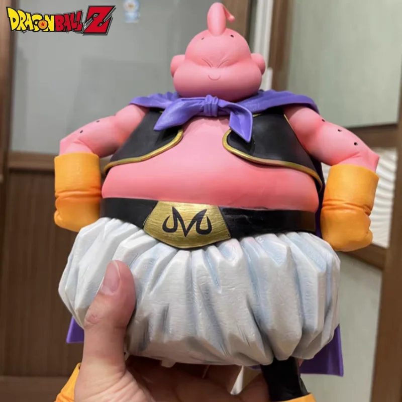 New Dragon Ball Z Fat Buu Figure 14cm Majin Buu With 2 Heads Boo Pvc Gk Figurine Dbz Anime Figures Statue Model Toy Birthday Gif