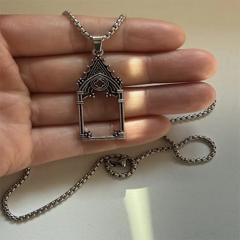 European And American Fashion Personality Retro Gothic Cross Necklace For Men And Women Street Hip-Hop Trendsetters Versatile Pe