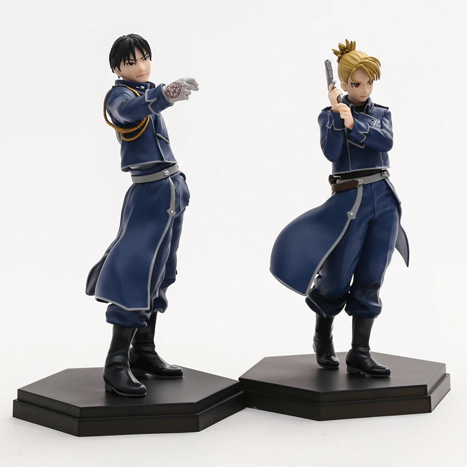 Fullmetal Alchemist Roy Mustang Riza Hawkeye Pop Up Parade Figure