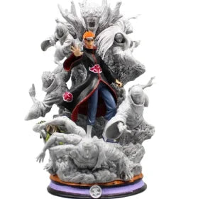 Akatsuki Pain Figures 27cm Naruto Anime Figure Pvc Gk Statue Figurine Model Doll Ornament Collection Room Decora Christmas Gifts Payne with box