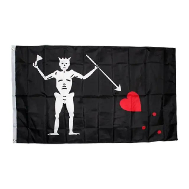 SKY FLAG 90x150cm Huge Skull and Cross Crossbones Jolly Roger Pirate Flags Holloween KTV polyester hanging banner for Decoration