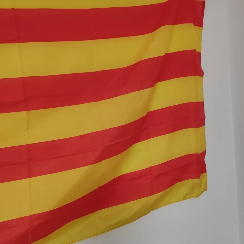 Catalunya Spain Spanish National Flag 90x150cm Polyester Outdoor Banner Country Decoration