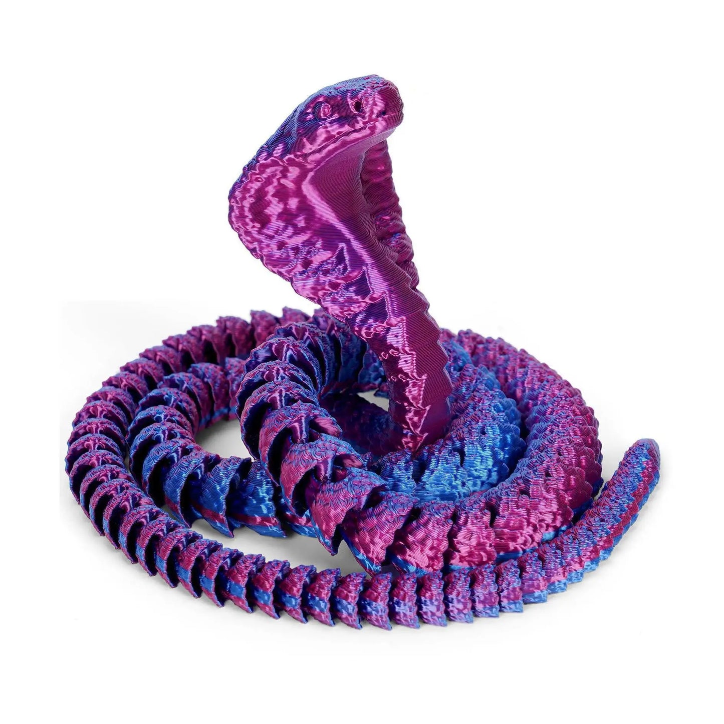 3D Printed Snake Serpent Figures Desk Accessories for Boy 3D Printed Dragon Room Desktop Ornament Office Accessories Figurines