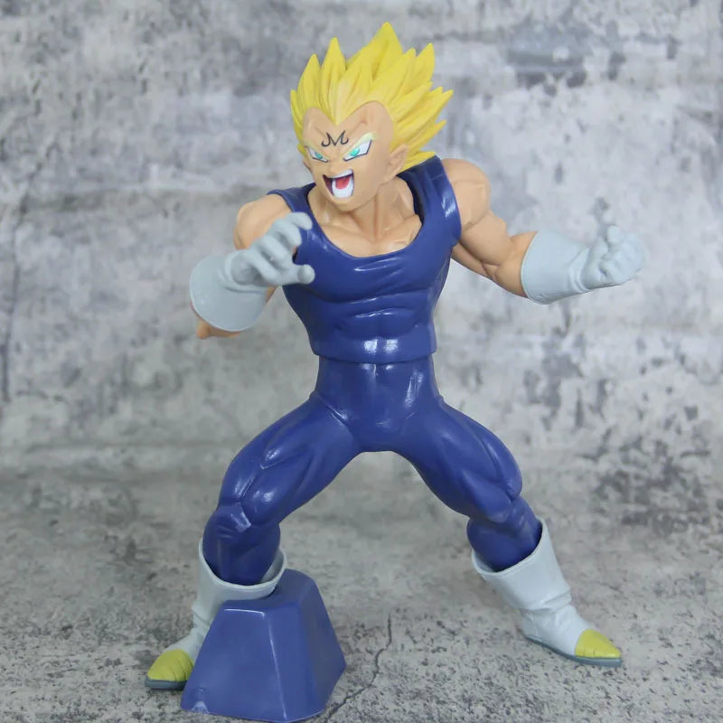 21CM Anime Dragon Ball Dragon Ball Super Vegeta Super Saiyan God Super Saiyan Evolution Model Toy Gift Collection Fighting Pose