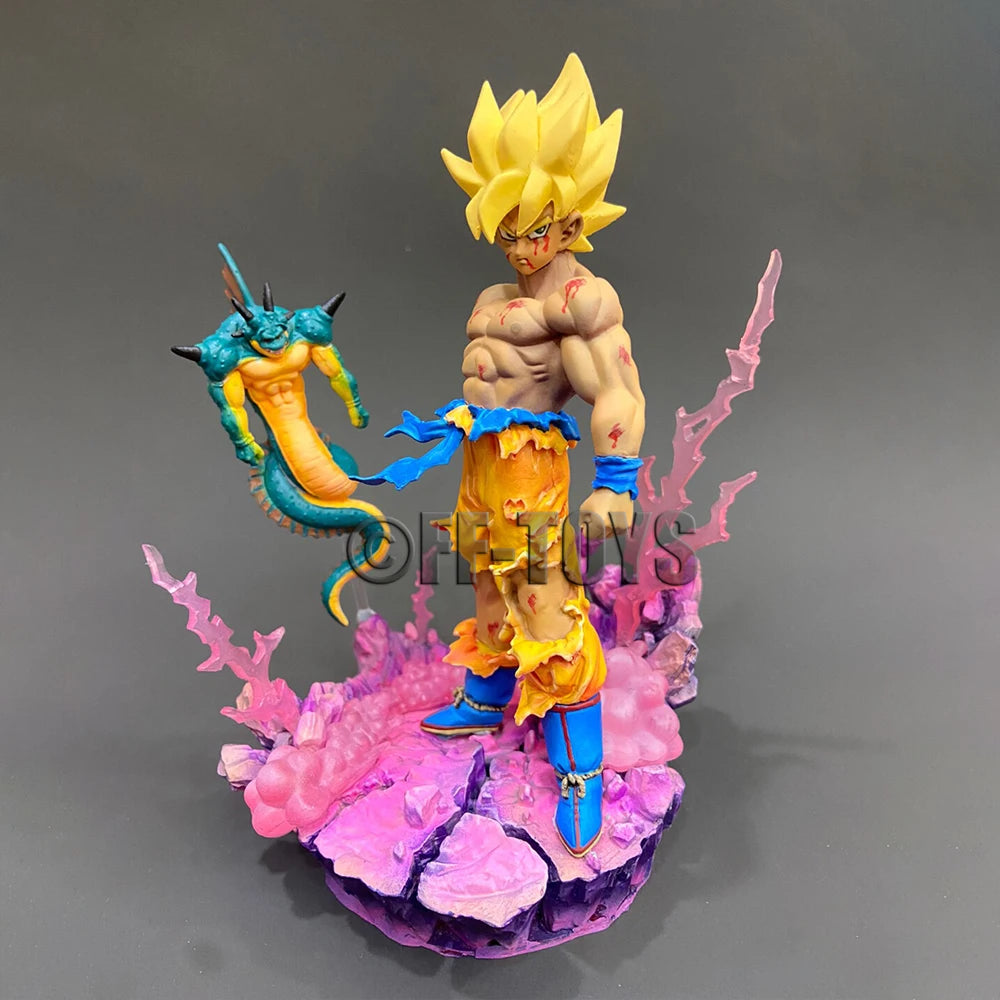 Anime Dragon Ball Z Namek Goku Porung Figura Shenron Super Saiyan Son Goku Figurine Pvc Action Figures Collection Model Toy Gift Namek Goku Porung With box