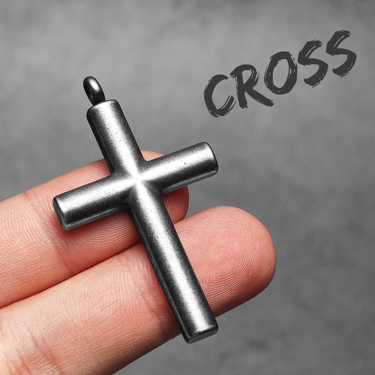 Minimalism Retro Cross Amulet Stainless Steel Men Necklaces Pendant Chain Punk Women Fashion Jewelry Gift Wholesale Dropshiping