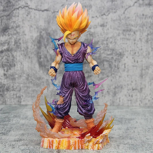 36cm Dragon Ball Z Figure Gohan Super Saiyan Son Gohan Figurine Pvc Action Figure Collection Model Toy Anime Gifts