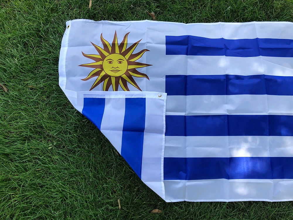 SKY FLAG Uruguay flag 90 x 150cm high quality Polyester hanging Uruguay country national flag indoor outdoor decoration banner