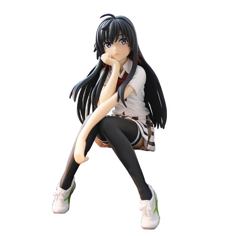 14CM Anime Figure My Teen Romantic Comedy Yukinoshita Yukino Figure Model Dolls Toy Gift Collect Boxed Ornaments PVC Material Yukinoshita Yukino No box