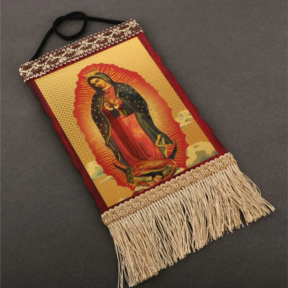Jesus Christ The Teacher Tassel Hanging Home Wall Decoration Christian Holy Family Virgin Mary Icon Church Ornament Accessories