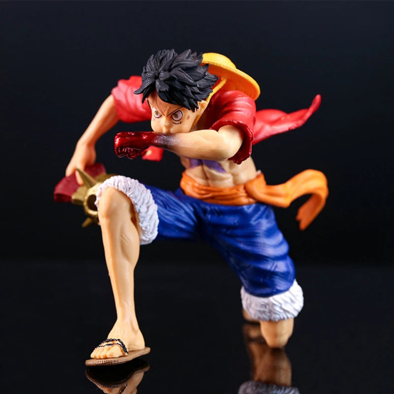 12cm One Piece Luffy Anime Figure Wano Country Gear 2 Action Figures Statue Figurine Collectible Model Doll Toys Ornament Gift NO.3 With box
