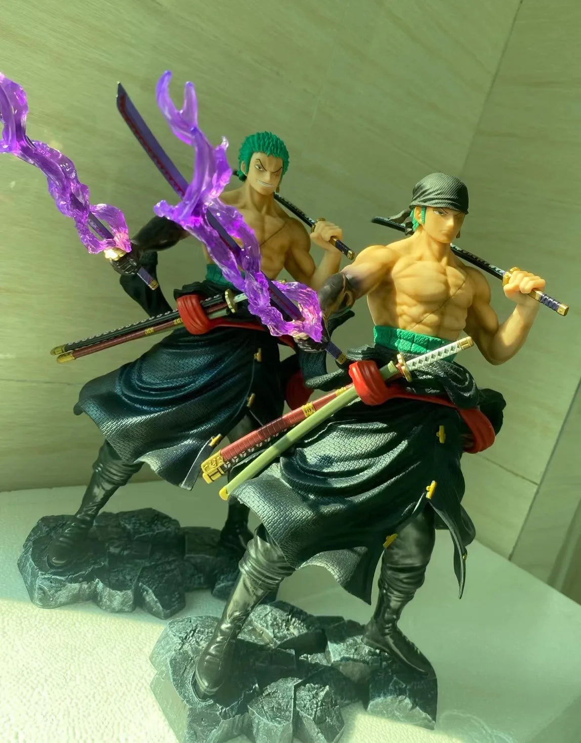 32cm One Piece Anime Roronoa Zoro Standing Figurine PVC Action Figure Collection Cool Model Decor Charm Toys Kids Festival Gifts