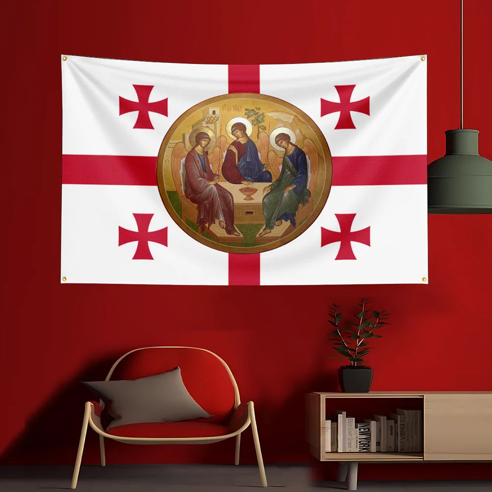 3X5 FT J-JesusS Game Flag Polyester Printed Party Flag for Garage Room Decoration