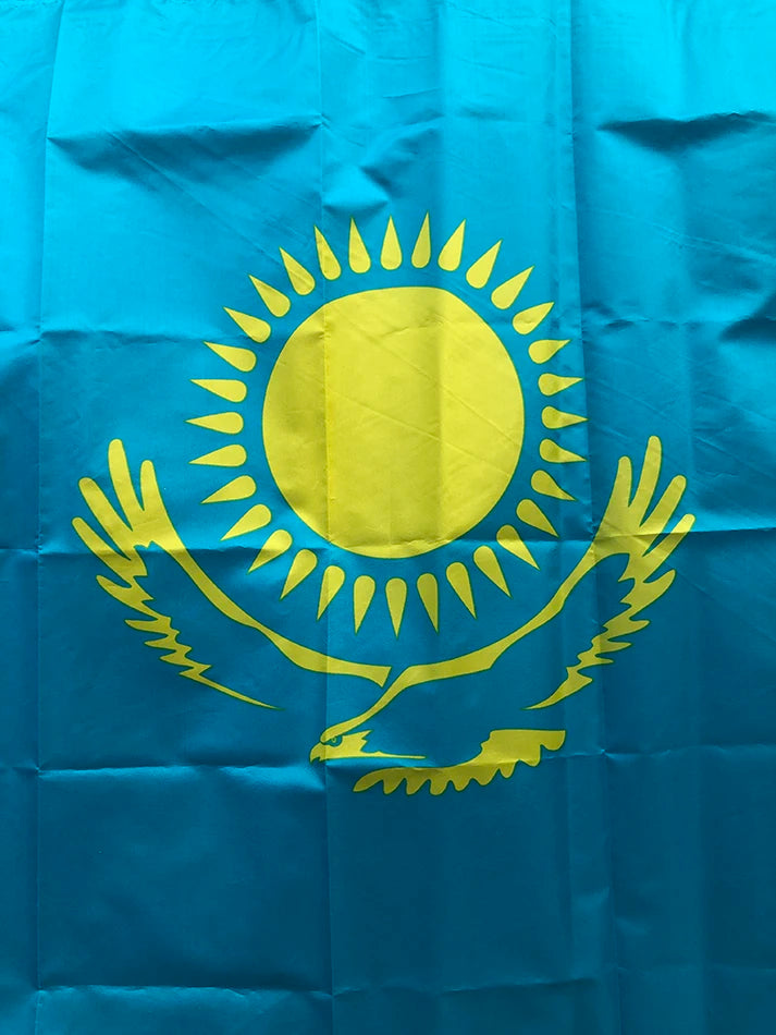 SKY FLAG 90x150cm Kazakhstan Flag parade festival banner flag office activities home decoration