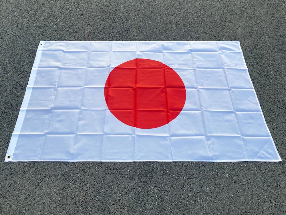 New 3x5 ft japan Flag  national banner Home decoration No Flagpole High Quality Japanese flag country Indoor Outdoor polyester