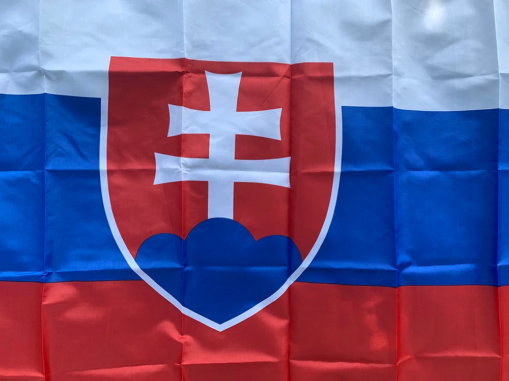 skyflag Slovakia FLAG 90*150cm svk sk Slovenska slovakia Slovak Flag Banner EU 3*5FT polyester Hanging flag