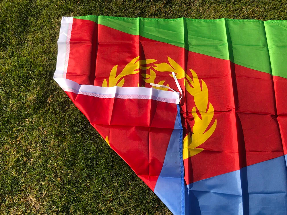 SKY FLAG Eritrea Flag  90x150cm high quality Polyester Hanging Eritrean National Flags banner for Decoration
