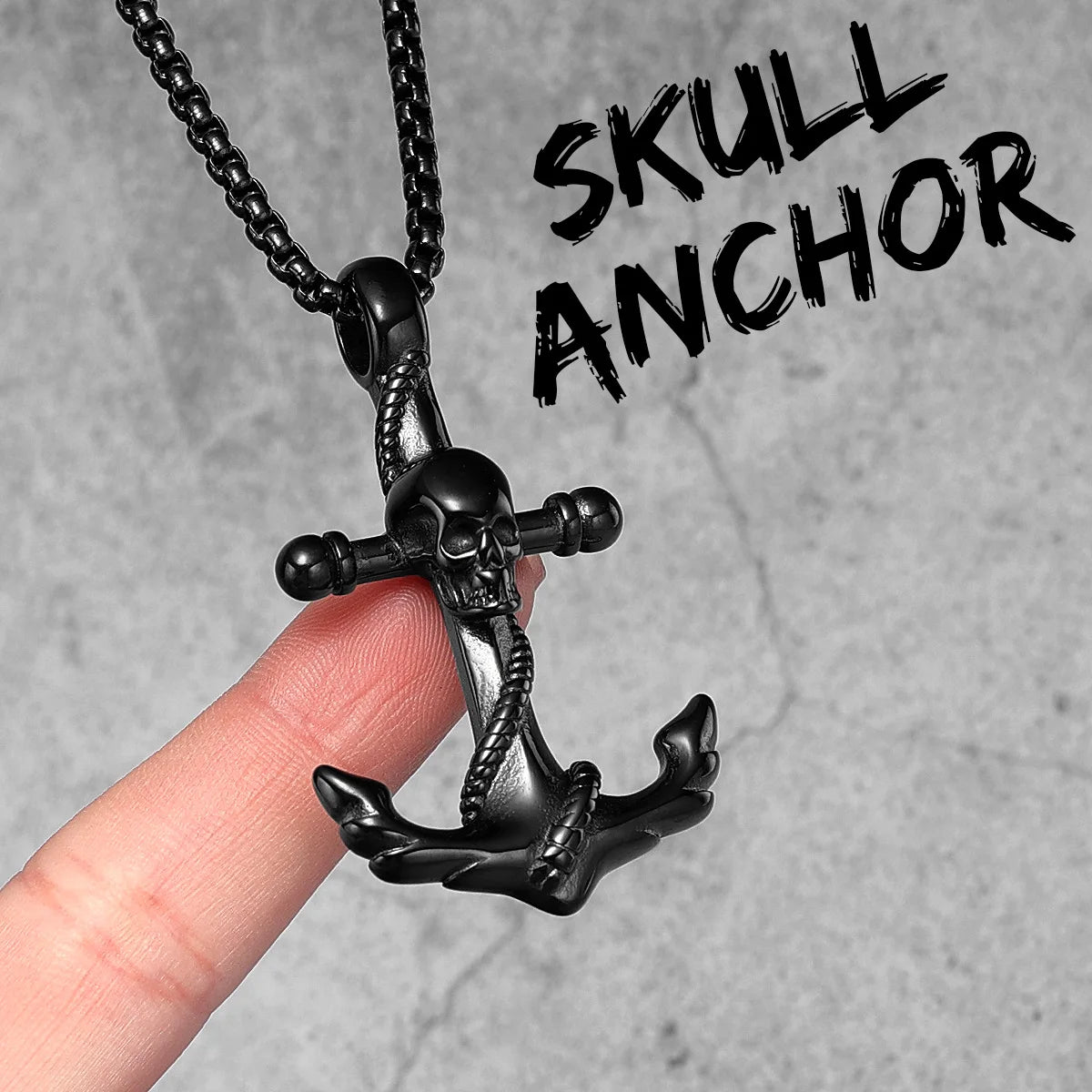 Anchor Sailor Stainless Steel Men Women Necklaces Pendants Chain Vintage Punk Rock Fashion Jewelry Creativity Gift Wholesale