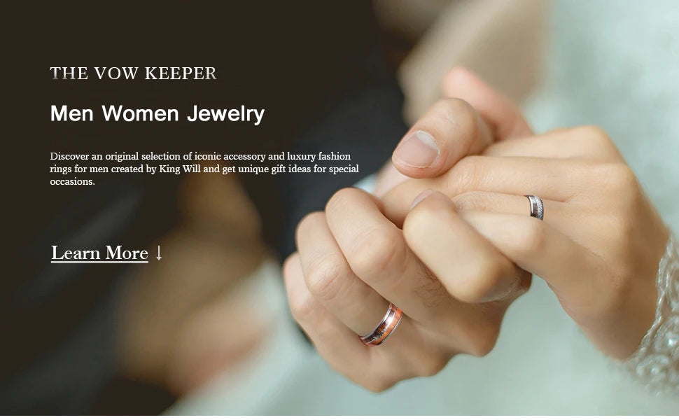 Simple Titanium Stainless Steel Rings For Men Women Koa Wood Inlay Luxury Wedding Band Engagement Rings Jewelry anillos mujer