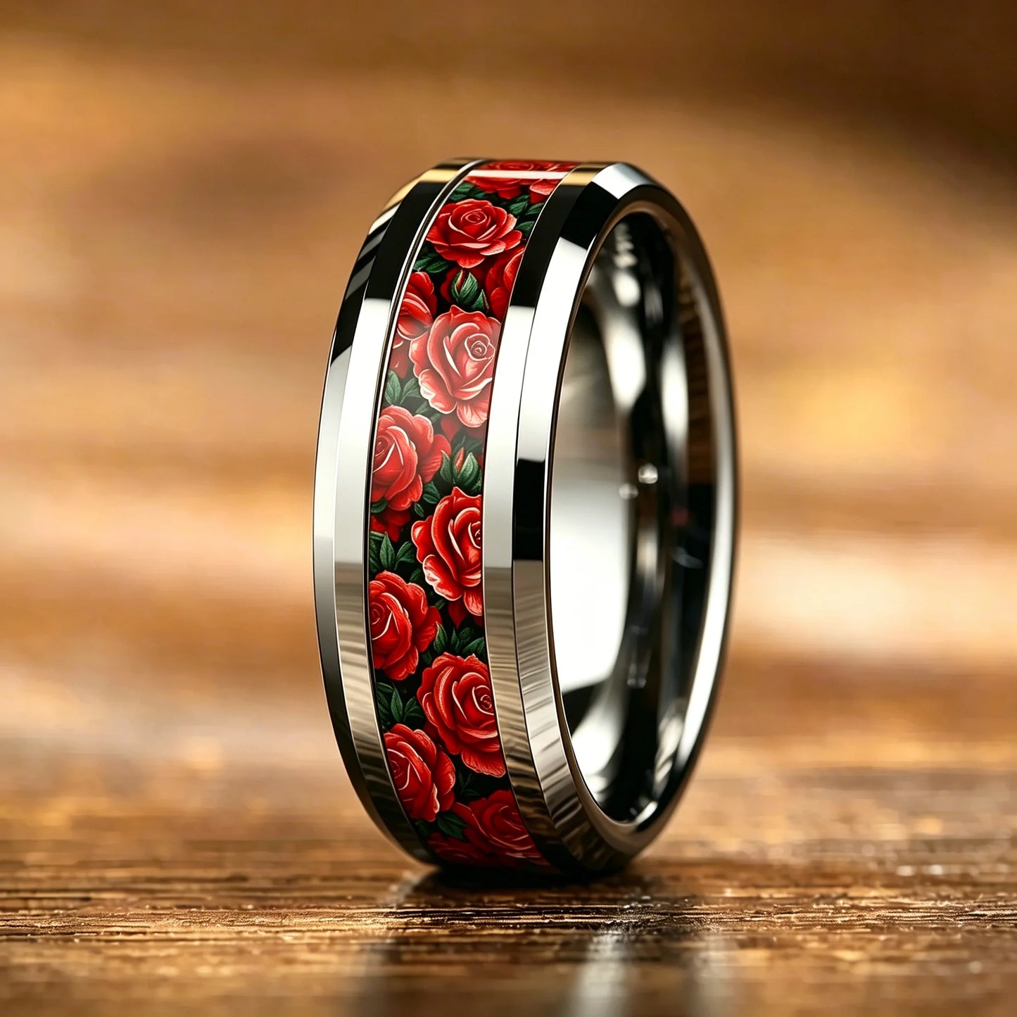 Vintage Dragon Yin Yang Tai Chi Cloud Flame Pattern Inlay Stainless Steel Rings for Men Women Lucky Totem Wedding Band Jewelry