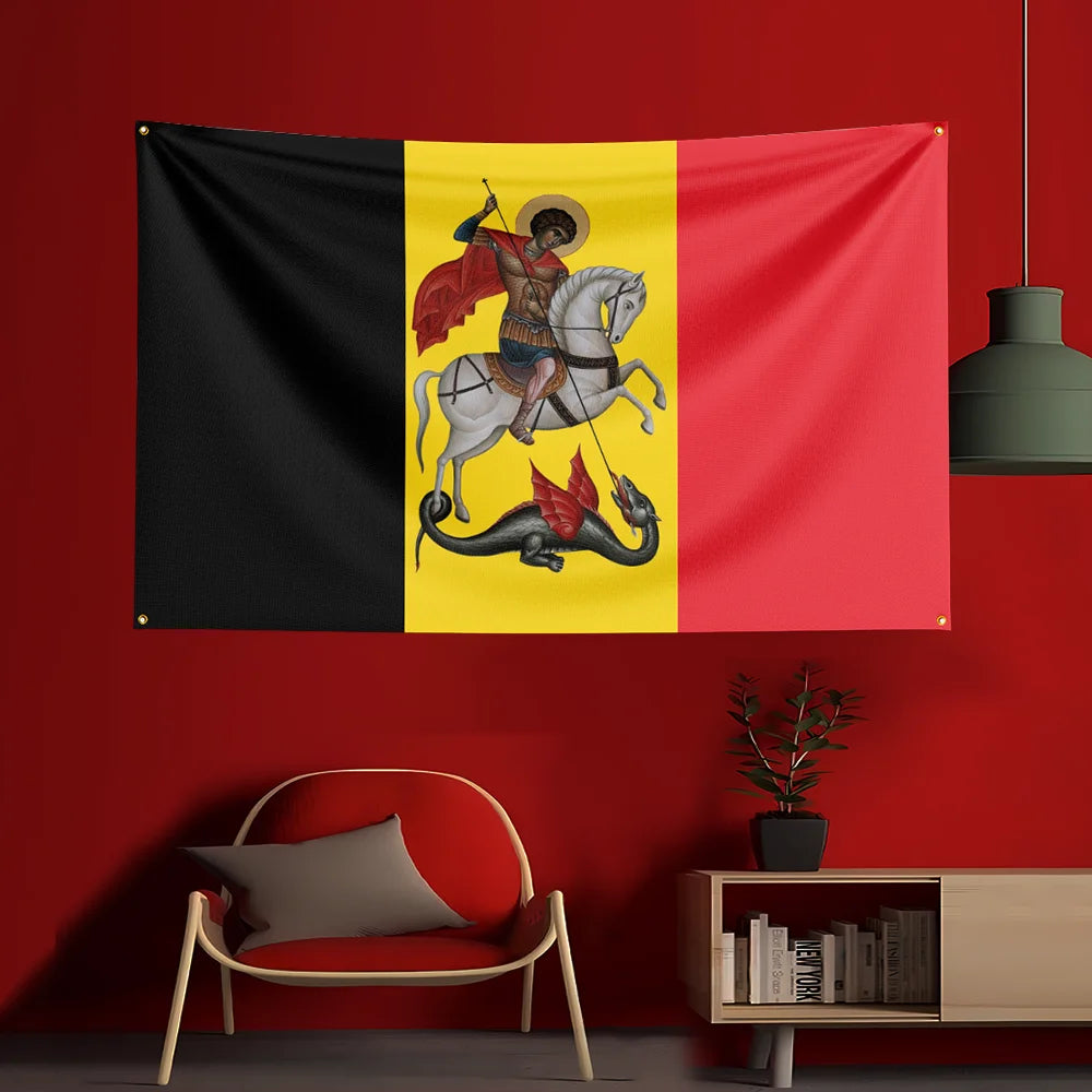 3X5 FT J-JesusS Game Flag Polyester Printed Party Flag for Garage Room Decoration