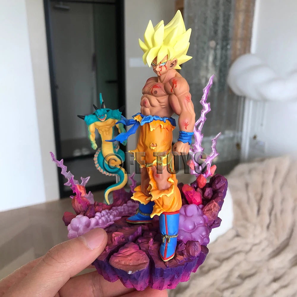 Anime Dragon Ball Z Namek Goku Porung Figura Shenron Super Saiyan Son Goku Figurine Pvc Action Figures Collection Model Toy Gift