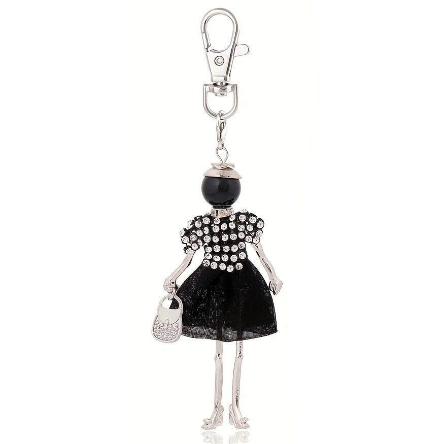 Cute Keychain For Women Trendy Bag Pendant Car Charms Gifts Jewelry Christmas Wholesale 5512