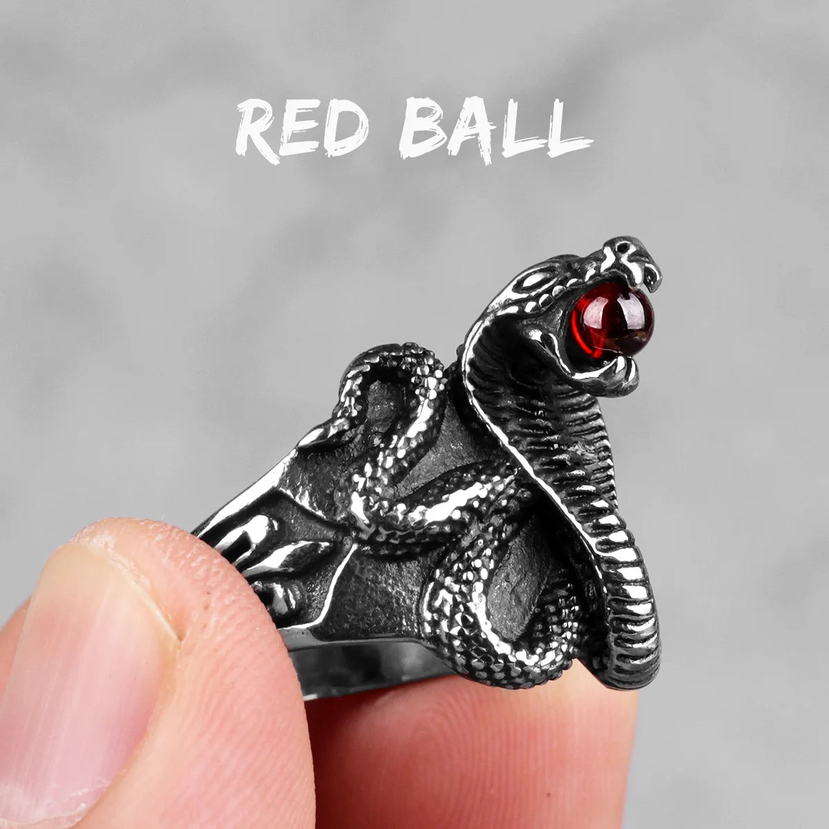 Stainless Steel Animal Men Rings Eagle Dog Dragon Bird Snake Punk Hip Hop Trendy For Male Boy Jewelry Creativity Gift Wholesale