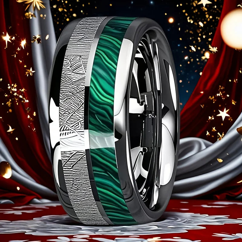 Stainless Steel Rings For Women New In 2025 Trend Jewelry Couples Gift Dating Ring Jewelry Metal Men's Stainless-Steel Rings