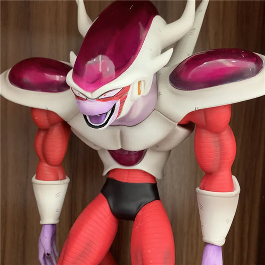 FC Anime Dragon Ball Z Frieza Third Form Figure DBZ Goku Super Saiyan Freezer Vegeta Gohan Soldiers Broli Model Toy Gift 32cm