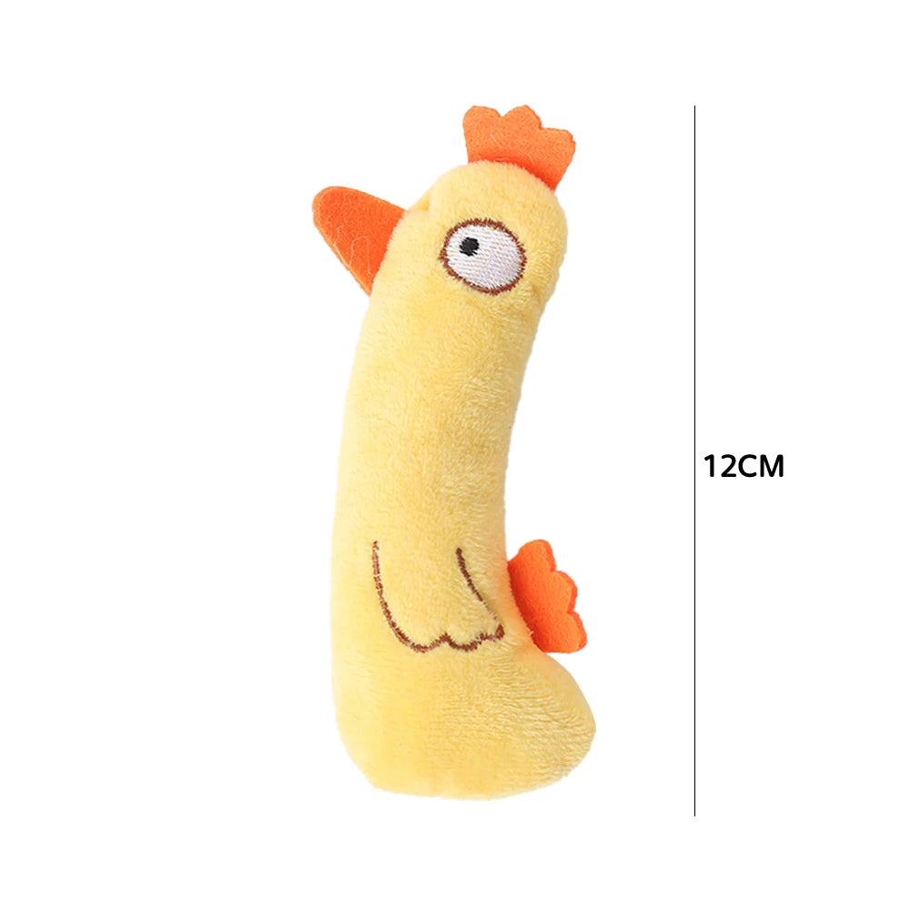 1PC Animal Pet Doy Toys Pet Chew Squeaker Sound Toy for Dog Cats Playing Interactive Pig Duck Toy Pet Supplies G CHINA