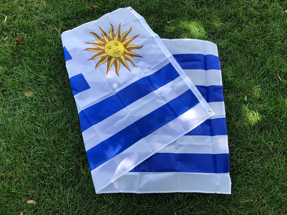 SKY FLAG Uruguay flag 90 x 150cm high quality Polyester hanging Uruguay country national flag indoor outdoor decoration banner