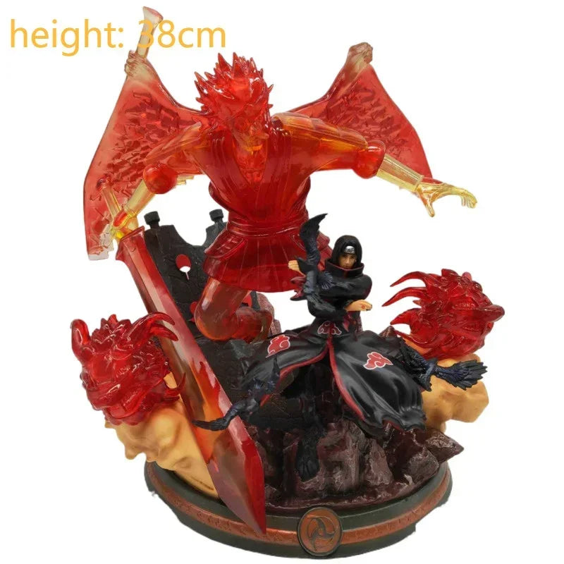 Sale Naruto Shippuden Anime Model Akatsuki Figurine Susanoo Madara Figure Figma Uchiha Itachi Sasuke Minato Toys For Boys Gift