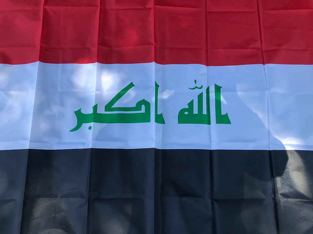 SKY flag free shipping Iraq Flag Nation 90x150cm 3ft x 5ft Polyester Banner Custom flag All over the world Worldwide