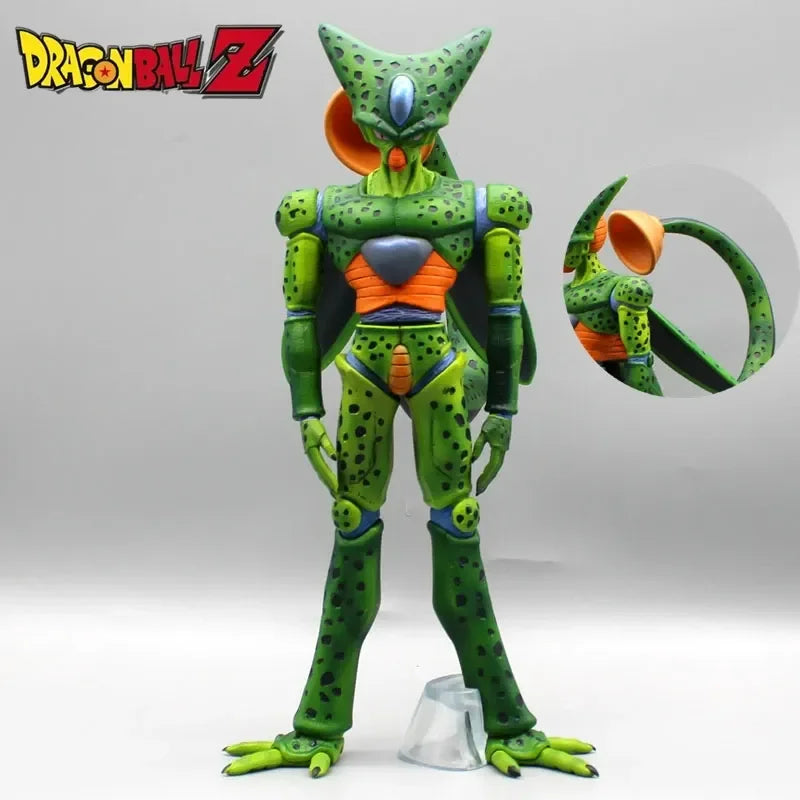 31cm Dragon Ball Z Cell Figure Anime Figures Dbz Gk First Form Figurine Pvc Statue Doll Collection Model Decoration Toy Gift