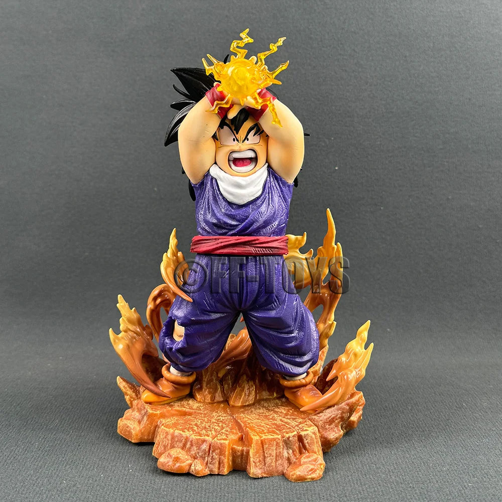 17.5cm Anime Dragon Ball Son Gohan Figure Kid Son Gohan Figurine Angry Gohan Action Figures Pvc Statue Collectible Model Toys With box