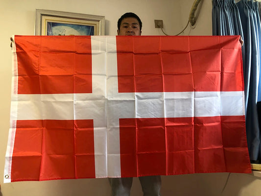 SKY FLAG  Denmark Flag90*150cm High Quality Polyester hanging banner 5*3 FT  DNK DK Danmark Denmark flag