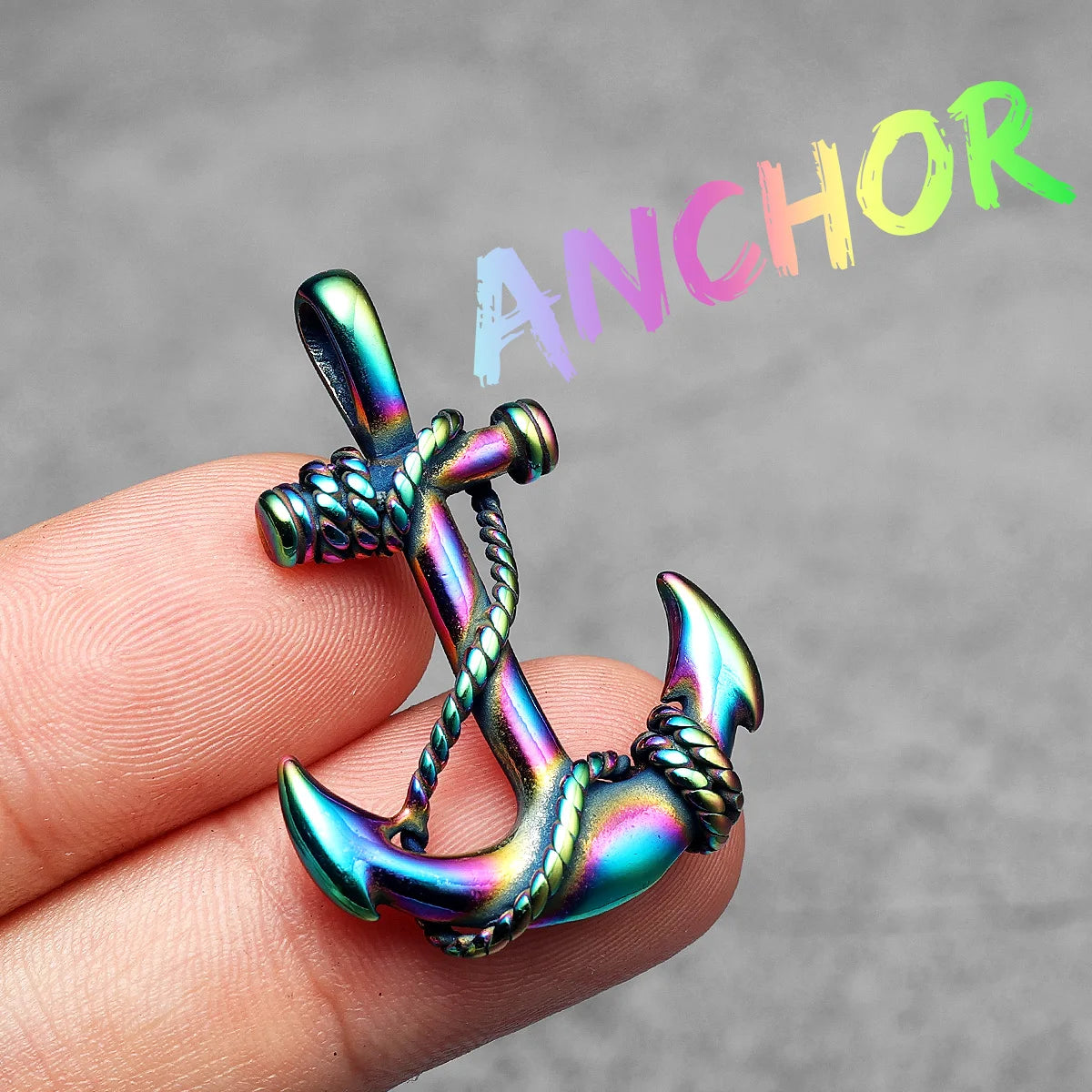 Anchor Sailor Stainless Steel Men Women Necklaces Pendants Chain Vintage Punk Rock Fashion Jewelry Creativity Gift Wholesale