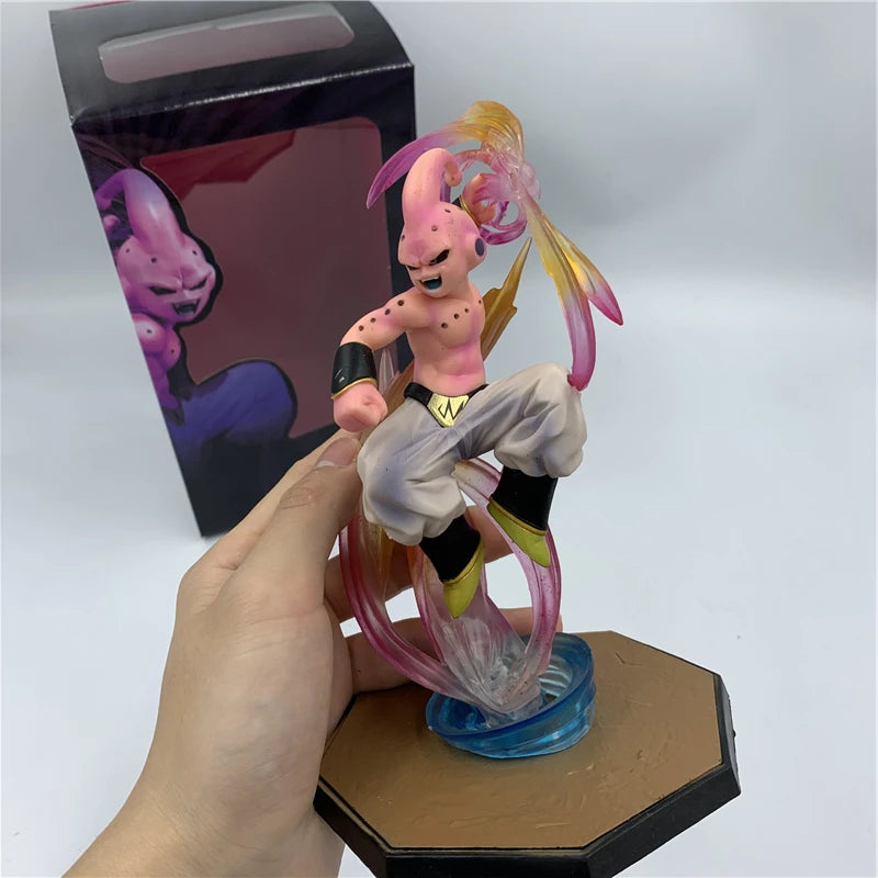 FigureCrazy Anime Dragon Ball Z Figure Buu Majin Boo Ultimate Form Battle PVC Figure DBZ Buu Fighting Goku Vegeta Gohan Super