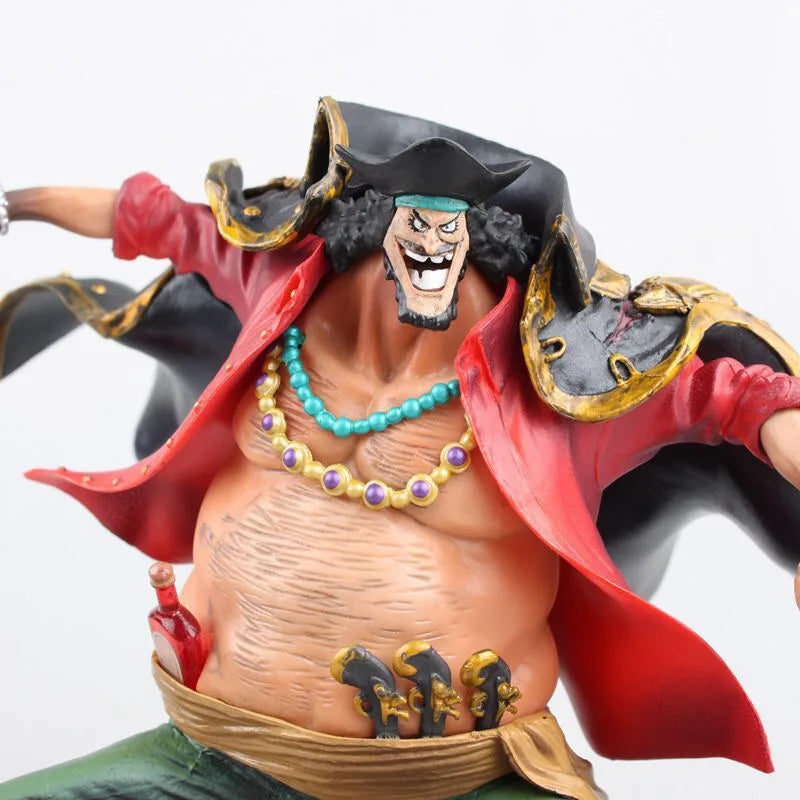 One Piece Anime Figure King Top Battle Marshall D Teach 14cm Pvc Action Figurine Ornament Decoration Model Statue Toys Gifts