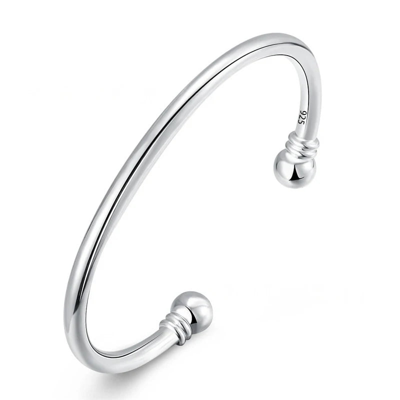 VENTFILLE 925 Sterling Silver Geometry Irregular Bracelet For Women Minimalist Niche Aesthetic Versatile
