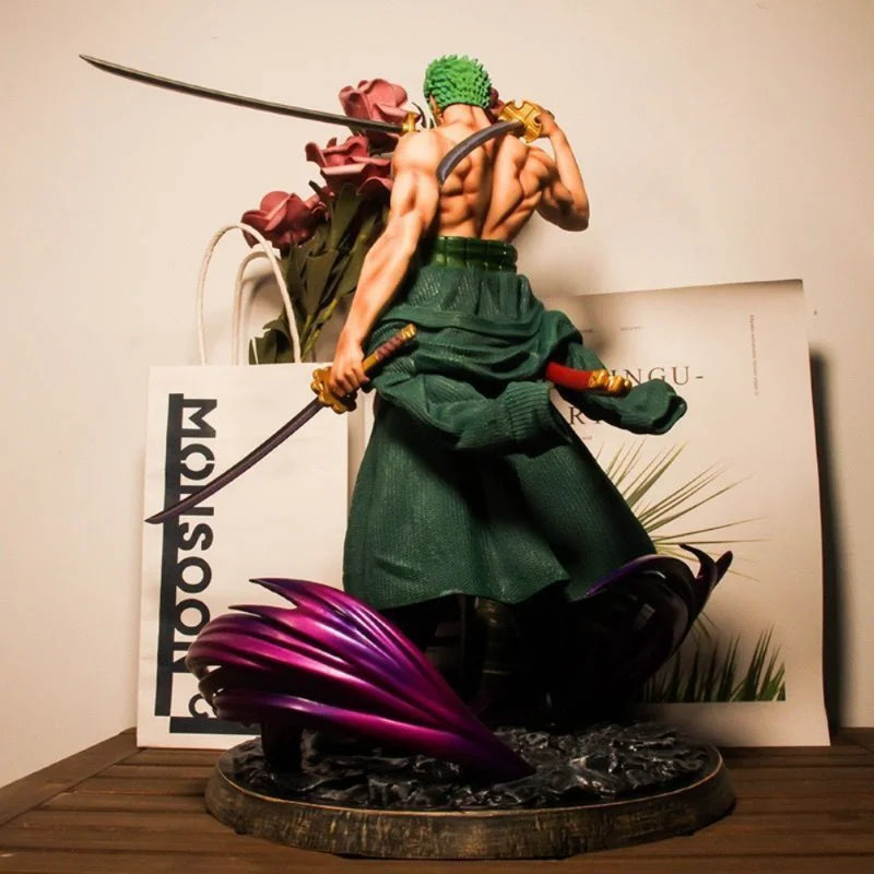 Anime One Piece 21CM Roronoa Dream Zoro Figure Collectible Figurine Model Cartoon Collection Toy Children Kids Boy Birthday Gift