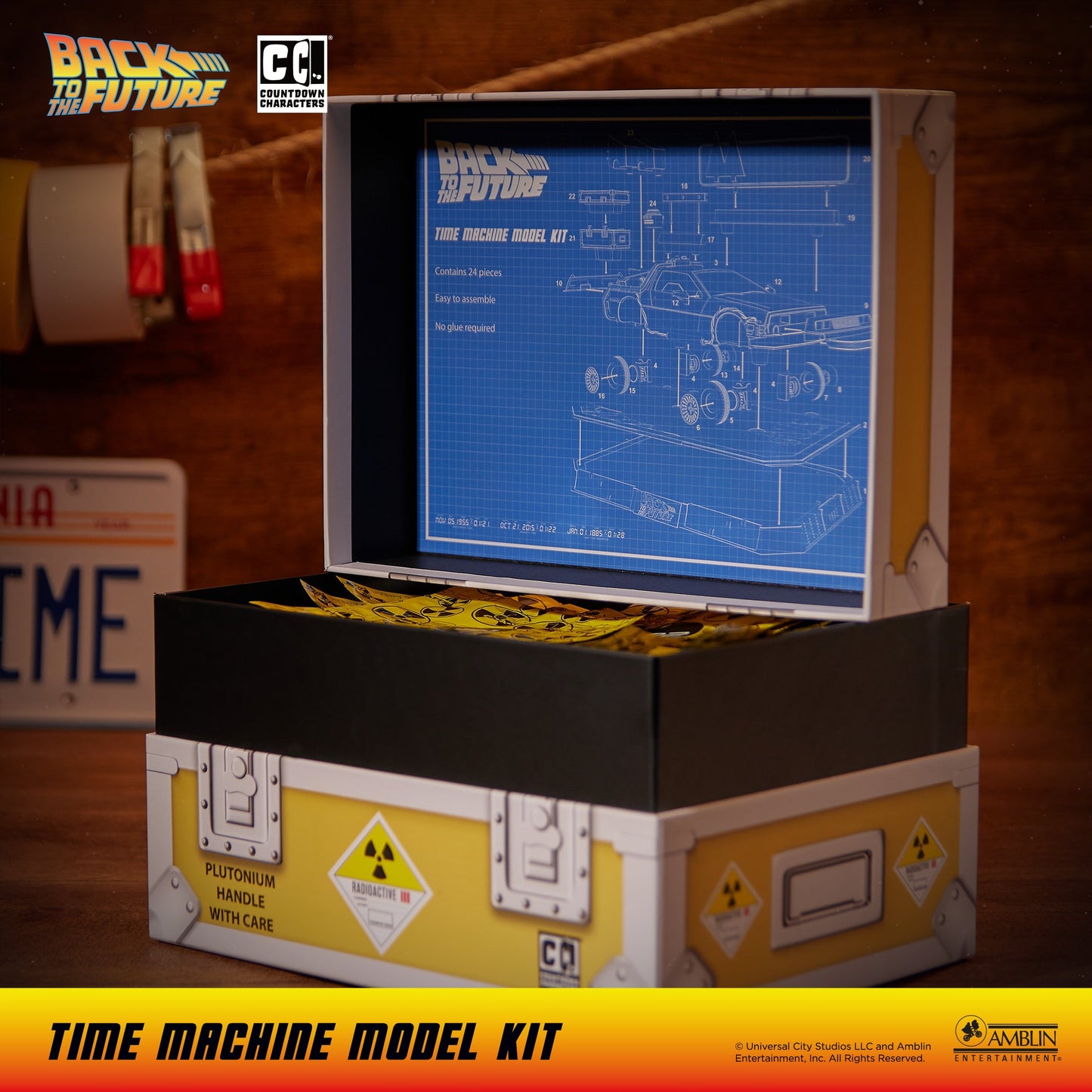 Back to the Future: Time Machine Model Kit
